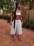 Grey sweat shorts